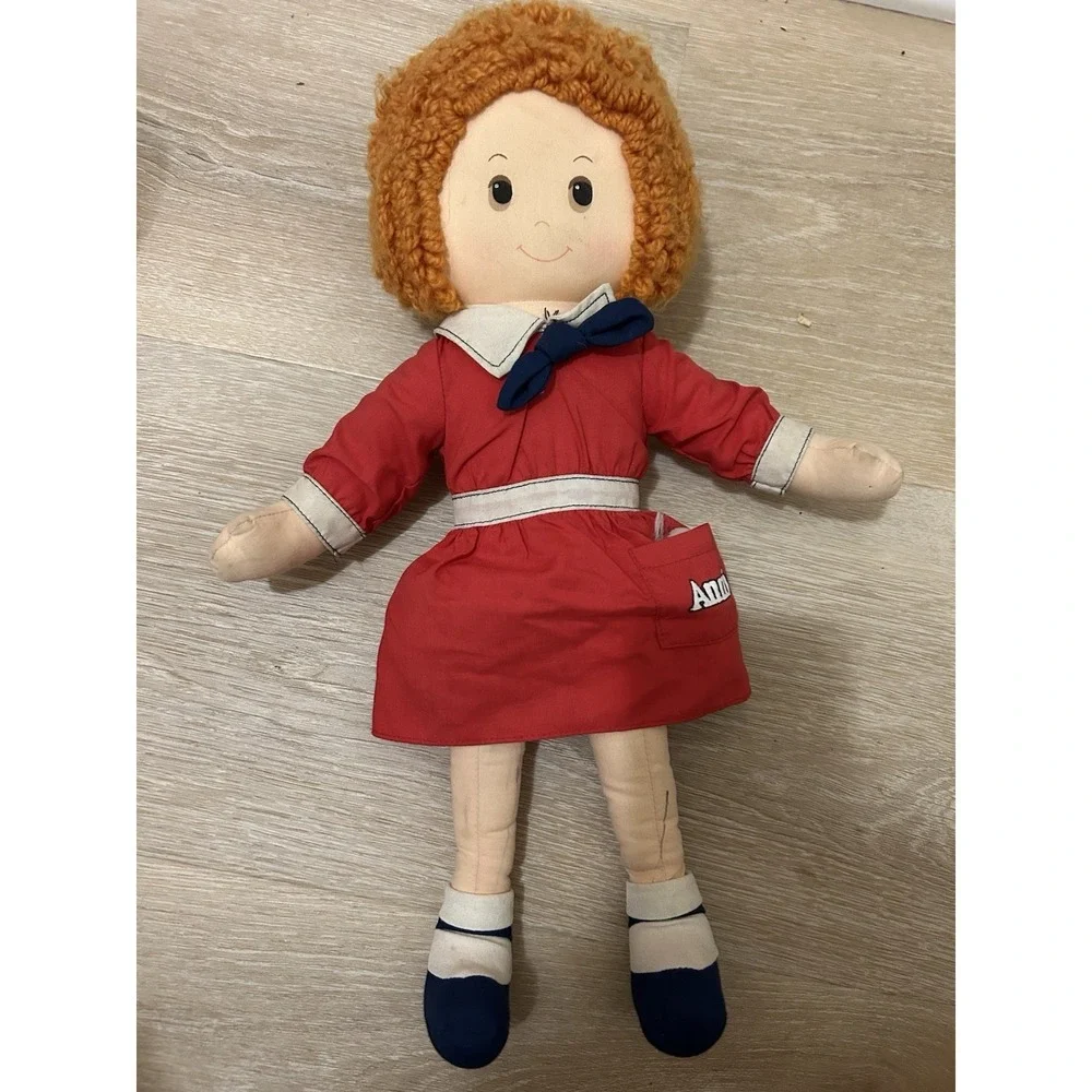 Vintage 1980s LITTLE Orphan ANNIE Doll Lot Set Of‎ 3 Sun Will Come Out Tomorrow